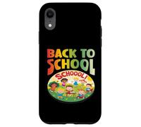 VOLVER A LA ESCUELA estudiantes felices viendo amigos estudiando de nuevo Carcasa para iPhone XR