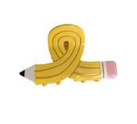 Volver A La Escuela Lápiz Pinza De Pelo Fuerte Primavera Clip Para Las Mujeres Hermosa No Deslizamiento Agarre De Cabello Para Coleta Popular Cabello