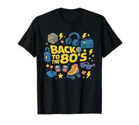 Volver a la ilustración de Sweet Retro Vibes de los 80 Camiseta