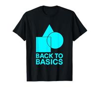 Volver a lo básico Geometría mínima para Adultos conscientes del diseño Camiseta