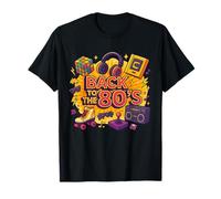 Volver a los 80 Retro Magia y Diversión Ilustración Camiseta