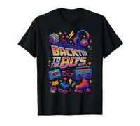 Volver a los 80s Fun Flashback Retro Illustration Camiseta