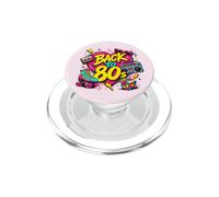 Volver a los 80s Nostalgia Roller Skate Boombox Cassette 80s PopSockets PopGrip para MagSafe