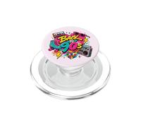 Volver a los 90s Nostalgia Roller Skate Boombox Cassette Nineties PopSockets PopGrip para MagSafe