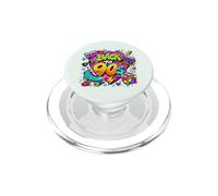 Volver a los 90s Nostalgia Roller Skate Boombox Cassette Nineties PopSockets PopGrip para MagSafe