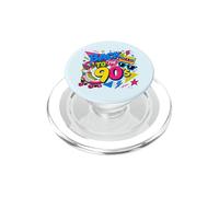 Volver a los 90s Nostalgia Roller Skate Boombox Cassette Nineties PopSockets PopGrip para MagSafe