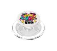 Volver a los 90s Nostalgia Roller Skate Boombox Cassette Nineties PopSockets PopGrip para MagSafe