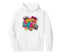 Volver a los 90s Nostalgia Roller Skate Boombox Cassette Nineties Sudadera con Capucha
