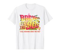 Volver a los 90's Retro Vintage Nineties Halloween Costume 1990s Camiseta gráfica económica, Hombre, Blanco, XL