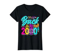 Volver a los años 2000 Vintage de Dos mil Retro 00 Camiseta gráfica económica, Mujer, Negro, L