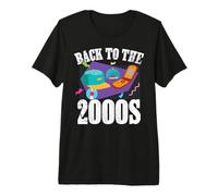 Volver a los años 2000 Vintage de Dos mil Retro 00 Camiseta Premium
