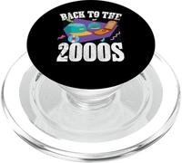 Volver a los años 2000 Vintage de Dos mil Retro 00 PopSockets PopGrip para MagSafe