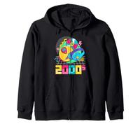 Volver a los años 2000 Vintage de Dos mil Retro 00 Sudadera con Capucha