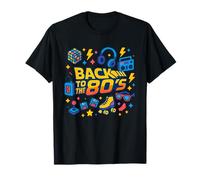 Volver a los años 80 Diseño gráfico clásico Fun Time Camiseta
