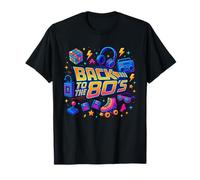 Volver a los años 80 Retro Fun Time Throwback Design Camiseta