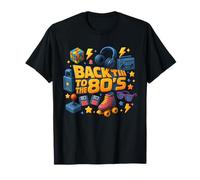 Volver a los años 80 Retroceder Estilo Disco Gráfico Camiseta
