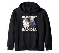 ¿Volver a Tomar? Mala Idea - Jiu Jitsu brasileño Grappling Humor Sudadera con Capucha