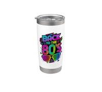 Volver al disfraz de los 80 Vaso térmico de acero inoxidable de doble pared