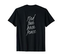 Volver Imprimir Inspiración Motivacional Encuentra tu Paz Interior Camiseta