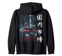 Volver Imprimir JDM Japanese Drift Race Cars Tokyo Street Racing Sudadera con Capucha