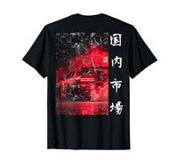 Volver Imprimir Vintage Distress JDM Legend Race Drift Tuning Car Camiseta