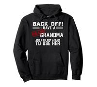 Volver Tengo UNA Abuela Loca Y NO Miedo Usar SU Meme Sudadera con Capucha