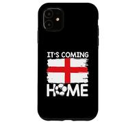 Volviendo a casa Bandera de Inglaterra Fútbol Jugador Carcasa para iPhone 11