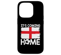 Volviendo a casa Bandera de Inglaterra Fútbol Jugador Carcasa para iPhone 14 Pro