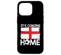 Volviendo a casa Bandera de Inglaterra Fútbol Jugador Carcasa para iPhone 16 Pro
