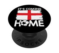 Volviendo a casa Bandera de Inglaterra Fútbol Jugador PopSockets PopGrip Adhesivo