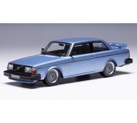 MODELLINO SCALA COMPATIBLE CON VOLVO 240 TURBO CUSTOMS 1980 MET.LIGHT BLUE 1:43 IXO MODEL CLC550