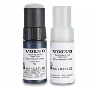 Volvo Original 723 Denim Blue Metallic Barniz Set - 9 ml de pintura base, 9 ml barniz transparente - Juego de reparación de pintura azul 31442292L8