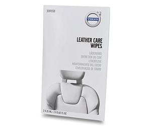 Volvo Toallitas para el cuidado de cuero auténtico, limpia y acondicionador