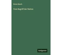 Vom Begriff der Nation