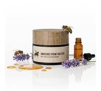 VOM Reiter Crema facial orgánica con miel de montaña, cosmética natural certificada orgánica, cuidado de día y cuidado de noche, crema hidratante para el rostro, hecha a mano en Austria, rica y