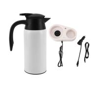 Vomeko 800ml Car Electric Kettle,Fast Heating Auto Shutoff,12V 24V Portable Water Boiler Heated Travel Mug, for Cars Trucks