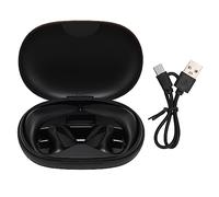 Vomeko AI Translator Aurbuds Pro 144 Traducción de Tiempo en Tiempo Real del Idioma, Bluetooth 5.3 Auriculares inalámbricos con Estuche de Carga, Control táctil estéreo HD para (Negro)