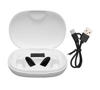 Vomeko AI Translator Aurbuds Pro 144 Traducción de Tiempo en Tiempo Real del Idioma, Bluetooth 5.3 Auriculares inalámbricos con Estuche de Carga, Control táctil estéreo HD para (Blanco)