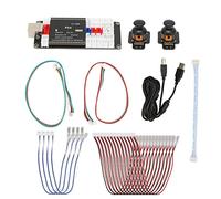 Vomeko Arcade Encoder - Controlador De Juego USB Sin Demora Tablero De Código DIY con Sensor De Joystick Analógico 3D para PS 4