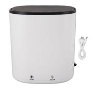 Vomeko Electric Cosmetic Cepillo Cleaner 4.5L USB Turbo Blue Lighting Cleaning One Key Control Máxeles de maquillaje Máquina de secador de cepillo de maquillaje, para el set de