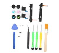 Vomeko Joystick Kit De Repuesto Kit De Controlador, Incluye Juego De Deslizador Izquierdo Y Derecho Hebilla De Metal Y Kit De Herramientas De Reparación, Compatible Con Nintendo Switch Joycon Joystick