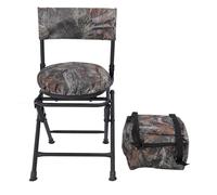 Vomeko Silla de Camping portátil, Silla Plegable de Tela Oxford 600D para Exteriores, Silla giratoria giratoria de 360 Grados para Pesca, Senderismo, Picnic, Servicio Pesado