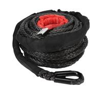 Vomeko Sinthetic Winch Rope 9.5 mm x 23m 7.5t (16,500 LB) Línea de cabrestante de Alta Resistencia con Manga Protectora para 4WD, ATV, UTV, SUV Off Road Recovery