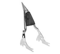 Vomeko Sissy Bar Para Motocicleta Con Respaldo Trasero Desmontable Para Pasajero - Negro - Se Adapta A H Arley S Portster XL 883 1200 2004-2022(plata)