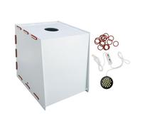 Vomeko U v Caja de luz de curado de resina, estación de curado U v de gran tamaño para modelos de impresora 3D, caja U v de curado rápido para impresiones de resina SLA/DLP