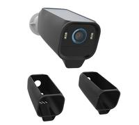 VOMENC Funda de Silicona para Uso en Exteriores, Compatible con la cámara Eufy Security eufyCam S3 Pro, Funda para cámara Eufy fácil de Instalar (Paquete de 2, Negro)