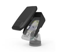 VOMENC Funda impermeable para buscador de peces, protección de navegación marina con visera solar, compatible con Garmin Striker Plus 4 y Garmin Striker Vivid 4cv (negro)