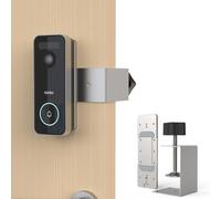 VOMENC Soporte antirrobo para timbre de puerta compatible con AOSU Video Doorbell Ultra (V8s1ax11)/Pro (V8p1ax11)/SE (V8e2ca11), accesorios de soporte de timbre de video de instalación sin taladro