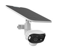 VOMENC Soporte de canalón 2 en 1 para cámara de seguridad Reolink Argus 4 Pro y panel solar