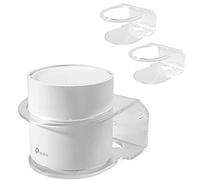 VOMENC Soporte de pared para TP-Link Deco X20/X55/Pro/X60/X68 WiFi 6 Mesh WiFi (AX1800/AX3000/AX3600) Sistema WiFi para todo el hogar, soporte de pared resistente y fácil de mover para ahorrar espacio